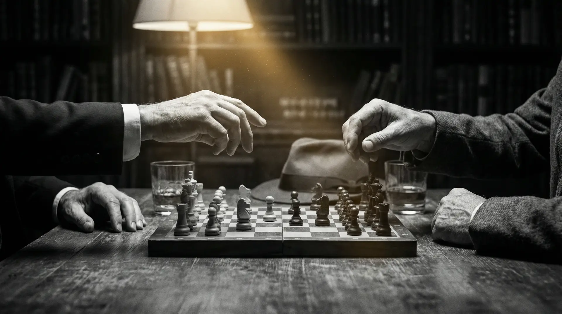 色老板免费线观看 艺术探索系列 - 非线性叙事，棋盘上的对弈象征命运的交错